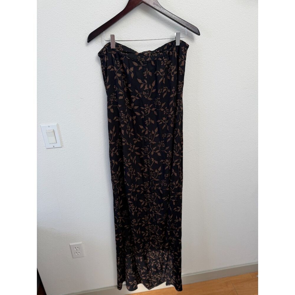 Reformation Larkin Dress in Carob size L - Picture 4 of 10